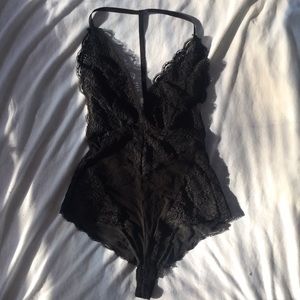 Black Lace Bodysuit